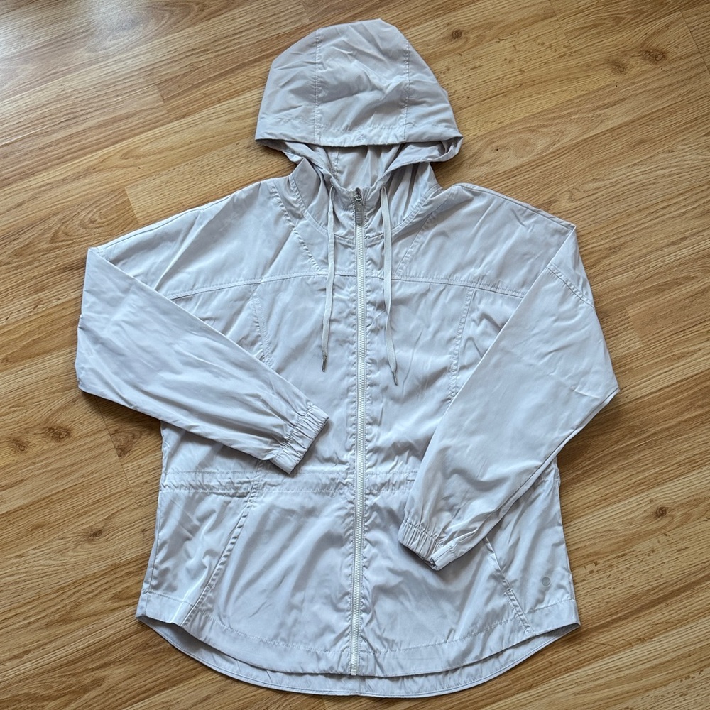 Cream Apana Windbreaker - Size L